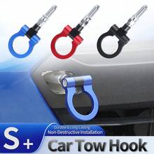 1 Stück universeller Frontstoßstangen-Abschlepphaken, Heckabschlepphaken, Auto-Zubehör Abschleppöse