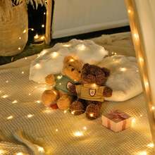 48 Pack Fairy Lights Battery Operated [3 Modes], 7ft 20 Led Twinkle Lights String Lights Waterproof Bulk Small Mini Silver Wire For Christmas Mason Jars Wedding Table Centerpiece (Warm White) - Warm white light - View 5