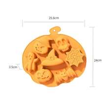 1 包鬼魂硅胶模具，万圣节硅胶模具 3D 鬼魂巧克力糖果模具鬼魂果冻模具冰块模具鬼魂烘焙模具适用于万圣节派对布丁香皂蜡烛蛋糕装饰 - 彩色 - 查看 16