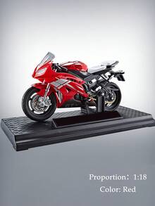 NEUSNEY 1:18 比例压铸摩托车模型，带展示架，多种款式可选，可作为礼物 - 彩色 - 查看 8