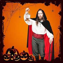 Capa de vampiro negra y roja para adultos con capucha, capa con capucha reversible y unisex, capa de vampiro/pirata para mujeres y hombres, disfraz de Halloween para fiesta y cosplay