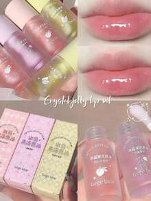 This Jelly Lip Balm Set Can Moisturize The Lips, Replenish Moisture, Reduce Lip Dryness And Cracking, And Give The Lips A Transparent Glossy Finish, Suitable For Daily Care.