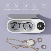 OBOVAY 1pc Portable Eyeglasses, Jewelry, Watch, Makeup Brush Ultrasonic Vibration Cleaning Machine - Random Color - View 10