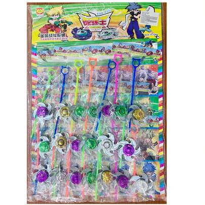 Planilla de 20 piezas de Bely Bley juguete económico set de accesorios para peonzas y batalla desarrollan habilidades motoras ideal para niños piezas compatibles con tops regalo ideal para cumpleaños