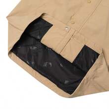 MLB 男女通用休闲连帽夹克，GORPCORE BASIC 2L WINDBREAKER，极简运动外套，3AWJB0151-43BGP - 米黃色 - 查看 7