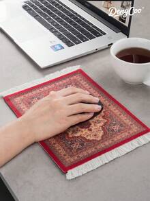 Dengcoo 1 件咖啡壶垫、流苏咖啡垫、咖啡杯垫、咖啡压垫、饮料垫、桌垫、餐垫、鼠标垫、防滑耐热垫 - 咖啡墊 - 查看 3