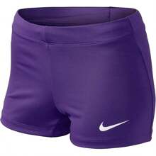 Nike Womens 3" Dri FIT Stock HyperElite Compression Shorts - Purple - View 1