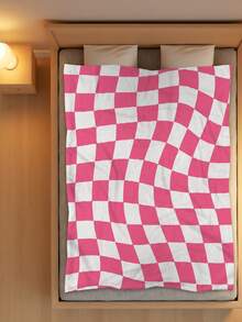 1pc Flannel Blanket For Bed, Warm And Cozy, Throws Blanket, Best Blanket, Cozy Blanket, Breathable Soft Fabric For Bedroom, Living Room And Sofa Napping, Family Gift, Birthday Gifts, Halloween Gifts, Christmas Gifts, Gift For Friend