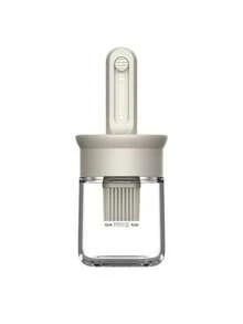 1 Piece Of Mogen Brush Oil Bottle - Leak-Proof And Drip-Proof Design, Easy To Clean, Retractable Direct-Touch Low Bottle, High Temperature Resistant, Suitable For Oil Bottles, Seasoning Bottles, Salad Seasoning, Suitable For Cooking, Barbecue, Grilling, Bread, Omelette, Baking Accessories, Suitable For Home, Kitchen, Outdoor Picnic, Camping, Travel And Restaurant Use, Kitchen Oil Dispenser