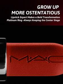 MAC Ximal Silky Matte Lipstick 662 SUGAR DADA, Long-Lasting Color, Luxurious Smooth Nourishing Texture, Moisturizing Soft Formula, Rich Pigment, Ideal Choice For Makeup Lovers, Perfect For Work, Casual, Formal Occasions And Celebrations. - 662 SUGAR DADA - View 5