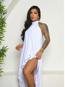 Women Dresses - 白色 - 查看 5