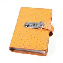 Password Locked Transparent Cash Storage Diary Book, 6-Colors Available, Girls' Favorite, Secure Storage For Cash, Coins, Bills, INS Style Colorful Saving Book, Gift For Girlfriend's Birthday