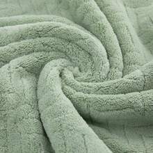 1pc Ultra Soft Microfiber Towel, Modern Design, 280 GSM, Quick Drying, Non-Woven, 100% Polyester, Absorbent, Color-Fast, Suitable For Bathroom And Home, Christmas Gift - Multicolor - View 8