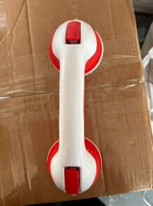 1 pezzo/2 pezzi Maniglione da bagno con forte ventosa, barra di presa con ventosa, barra di presa adesiva antiscivolo in vetro con ventosa