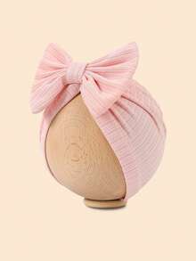 8 Farben Frühlings- und Herbststil bestickter Stirnband Hut mit Schleife Dekoration für 1-12 Monate alte Babys, gestrickte handgenähte Stretchstoff Baby Mädchen und Baby Jungen Kleidung, Schleife Haarschmuck für Mädchen, Kinderzubehör, süße Dekorationen für Babyprodukte, Kinderzubehör, Stirnbänder, Mädchen Haarschmuck, Mädchen Kleidung