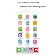 Kids Realistic Toy Phone With Lights And Music, Educational, Birthday Gift (Batteries Not Included) - Multicolor - View 4