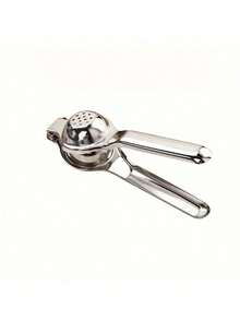 1pc Stainless Steel Manual Juicer - Hand Press Lemon Squeezer, Orange Juice Extractor, Fruit Juicing Tool For Home Use