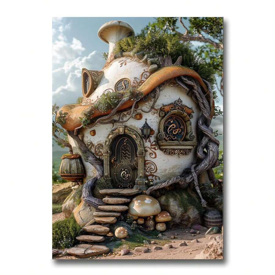 Modern Decor Giclee Prts Artwork Fantasy Fairy Tale Pictures Prt On Poster Wall Art For Nursery Kids Bedroom Home DecorArt Prts, Prt