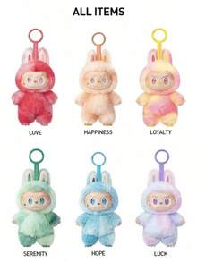 Pop Mart Labubu The Monsters Big Into Energy Series Plush Halloween Collectible Gifts Single Box - trắng - Xem 2