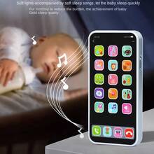 Kids Realistic Toy Phone With Lights And Music, Educational, Birthday Gift (Batteries Not Included) - Multicolor - View 8