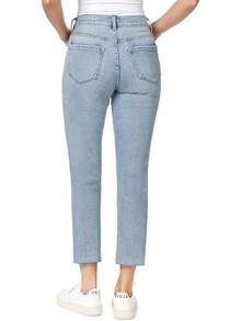 Jeans Kensie The Allie de talle alto y corte recto - Marina Wash - Ver 5