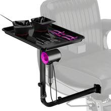 KINGSTEAM Carro de almacenamiento de herramientas para peluquería y belleza - Negro - Ver 1