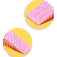 1pc Silicone Door Stopper, Flexible Rubber Door Stop For Indoor Outdoor Use, Prevents Door Damage And Floor Scratching, Easy To Install Without Tools Required, Durable Weather Resistant Long Lasting Material, Ideal For Home Office Hotel School Use, Keeps Your Space Quiet (Random Color) - 隨機顏色 - 查看 4