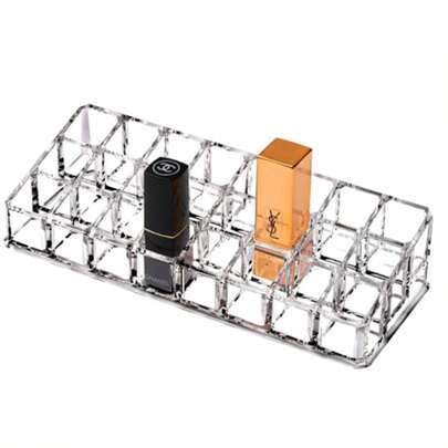Porta Batom Acrílico Organizador 24 divisorias