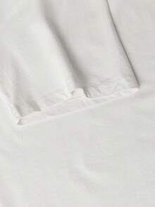 2025秋冬新款女式短袖T恤，ESPIRIT品牌Logo设计，休闲风格，100%纯棉面料，透气舒适，宽松版型，适合夏季日常穿着，时尚百搭，适合春季、夏季、情人节、婚礼、外出、优雅、休闲、度假等场合。 - 白色 - 查看 8