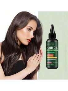 7-In-1 Hair Oil, Containing Rosemary Oil, Castor Oil, Babassu Oil, Pumpkin Seed Oil, Peppermint Oil, Biotin And Keratin, Suitable For All Hair Types, Makes Hair Longer, Thicker And Fuller. - 2pcs - View 8