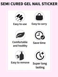 20pcs French Semi Cured Gel Nail Strips, Fall White Self-Adhesive Gel Nail Full Wraps, Requires UV Lamp,Easy Manicure, Salon Quality, Nail Stickers For Ladies Home DIY