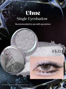 Uhue 1pc Mono Eyeshadow K03, High Color Payoff, Smooth Application, Long-Lasting, Smudge-Proof, Sweat-Proof, Multipurpose. 3g/0.1oz - K03 - Xem 1