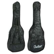 38" New Beginners Acoustic Guitar With Case, Strap, Tuner And Pick - Black - View 9