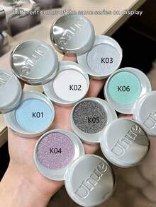 Uhue 1pc Mono Eyeshadow K02, High Color Payoff, Smooth Application, Long-Lasting, Smudge-Proof, Sweat-Proof, Multipurpose. 3g/0.1oz