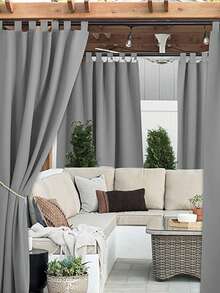 1pc High-Quality Curtain Rod - Fits Windows 47 Inches To 200 Inches, Large Modular Curtain Rod, Adjustable, Seamless Appearance - Premium Solid Aluminum End Caps - Light Black Finish, Suitable For Windows With Ball-Shaped Bases, Includes All Hardware Accessories. Bathroom Decor - Multiple Styles - View 6