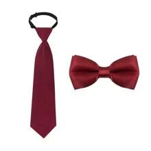 Adjustable Children's Bowknot, Classic Solid Color Bowknot For Boys, Suitable For Wedding, Graduation, School Uniform