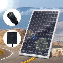 ZGZXSEXHZ 【10W便携式太阳能板，直流接口，18V输出功率，可用作移动电源、户外应急备用电源，适用于智能手机、太阳能充电宝，便携式，适用于露营、旅行、徒步、监控摄像头、宠物屋等】