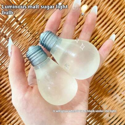 1/2 món đồ chơi bóp kẹo mạch nha phát sáng trong bóng tối sáng tạo, đồ chơi giảm căng thẳng, chống lo âu cho trẻ em, đồ chơi giảm stress chậm hồi phục - Quà sinh nhật, quà tặng hoàn hảo, quà tặng ngày lễ, quà tặng, đồ chơi trẻ em, quà Halloween, quà Giáng sinh, trò đùa