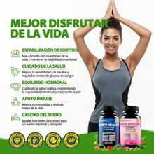 Windboss Suplemento Cortisol Inositol Paquete 2 en 1 | Vitalidad y Bienestar Diario | 90+60 Cápsulas - paquete 1 - Ver 8