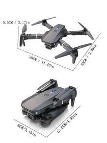 2025升级版E99无人机,配备高清实时图像传输遥控器,支持光流悬停和一键起飞/降落。这款无人机拥有出色的抗碰撞性能,非常适合初学者。它还附赠便携式收纳包和保护配件,是送给青少年的绝佳生日或圣诞礼物。 - 酷黑 - 查看 11