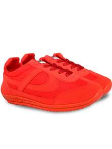 tenis hombre mujer choclo PANAM unisex bajos zapatillas casuales de lona planos de gran calidad baratos moda 22mx 29mx ideal para combinar con todo skate choclo gimnasio cómodos al caminar basicos rojo - Rojo - Ver 4