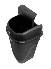 Bote Para Basura Balancín, Mediano, Capacidad 23LT, Resistente y Duradero, 29 * 30 * 51.5 cm - Negro - Ver 1
