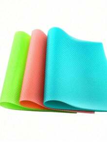 4 buc covorașe impermeabile pentru frigider - covorașe lavabile dreptunghiulare rezistente la umiditate cu modele de margarete și lămâie (verde), uz casnic