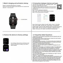 LIGE新款智能手表拥有370毫安时大容量电池、100+种运动模式、跑步计时、睡眠监测、音乐播放、多个表盘自定义开关、防水时尚运动手表 - 黑色 - 查看 9