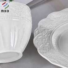 1 zestaw 6-uncjowych białych kubków do cappuccino - duża ceramiczna filiżanka do kawy ze spodkiem - do mikrofalówki i zmywarki, idealna do herbaty, espresso, latte - porcelanowy zestaw do kuchni lub kawiarni, dla baristów, ceramiczna filiżanka do espresso ze spodkiem, 6-uncjowa filiżanka do cappuccino, zabytkowe filiżanki do kawy w stylu kawiarnianym, do espresso i kawy po turecku, kubki do latte w stylu farmhouse, filiżanki do herbaty i spodki, porcelanowy zestaw dla baristów, pomysł na prezent