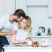 1 Pc Round Felt Ball Coasters Wool Absorbent Handmade Rainbow Colorful Felt Coaster For Drinks Office Home Bar Decor Christmas Decor Home Decor Christmas Decorations Room Decor