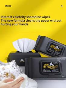24片/36片/80片一次性运动鞋清洁湿巾擦鞋专用湿巾用于白色运动鞋、运动鞋、训练鞋清洁抛光湿巾 - 彩色 - 查看 11