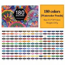 120/180 Watercolor Pencils, Colored Pencils Set For Adult Coloring Books, Soft Core, Professional Numbered Art Drawing Pencils For Sketching, Shading, Blending, Crafting - Watercolor Pencils - 查看 7