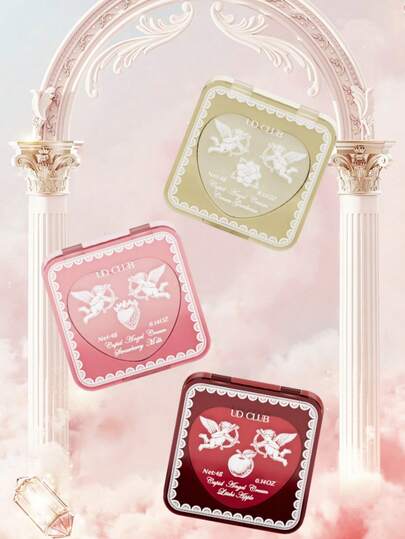 1 Stück/4g Duftkerze mit Amor-Engel, personalisiertes elegantes Design, 3 Duftvarianten (Erdbeere, Apfel, Creme Gardenie), langanhaltender 12-Stunden-Duft, frisch & mild, tragbarer Feststoff-Duft geeignet für Damen und Herren, ideal als Geschenk zur Graduierung oder zum Schulanfang