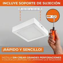 LUCASA Ceiling Lights - Square - View 3